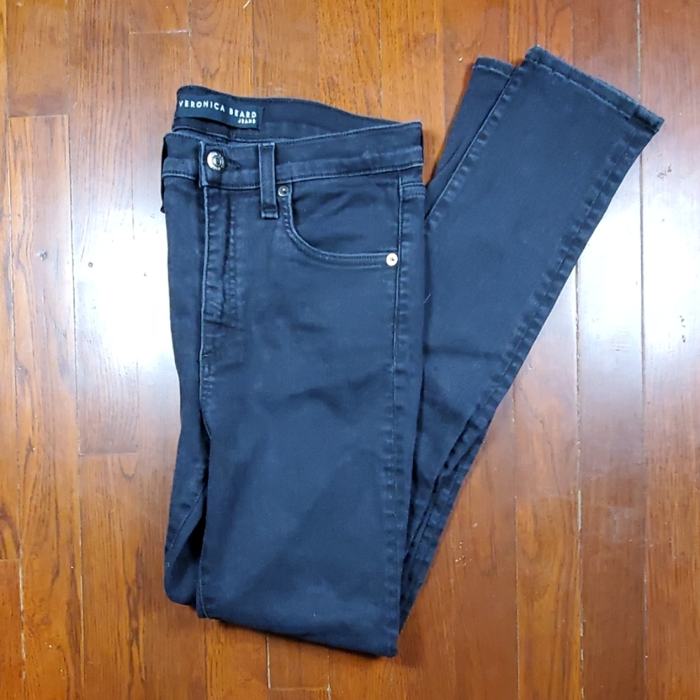 Black veronica beard skinny jeans